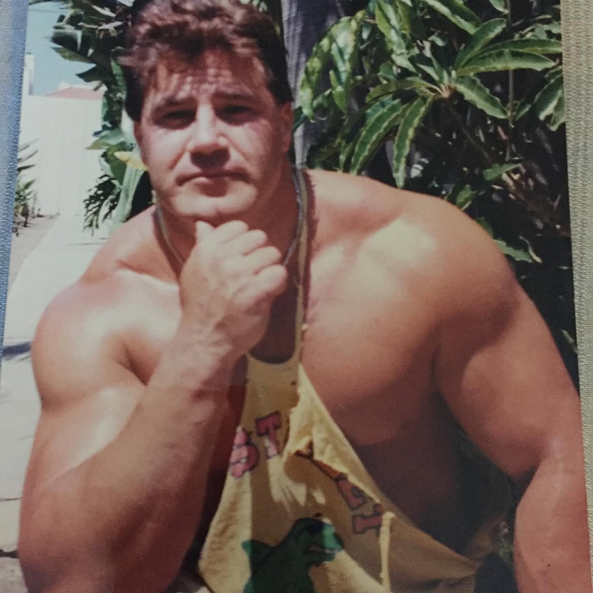 Gerry Dziub in his powerlifting days
