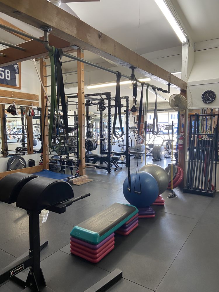 Inside the gym